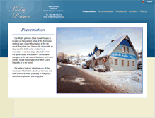 Tablet Screenshot of modrypension.cz